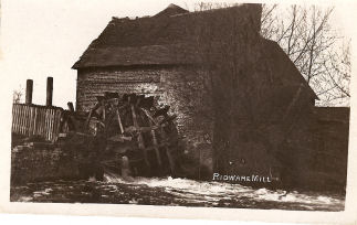 The mill wheel where Alfred Benton was killed The mill wheel where Alfred Benton was killed